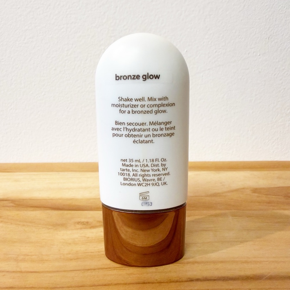 New! TARTE Key Largo Glow Bronze Drops 1.18 fl oz - Picture 2 of 2